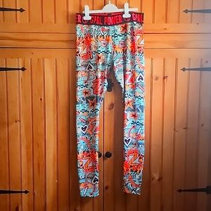 Zumba Fitness Girl Power Leggings | Size Large
